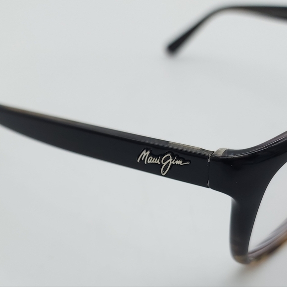 MAUI JIM STARFISH MJ 744-02T BLACK TORTOISE Full Rim Spring Flex Women's Frames - Picture 3 of 9